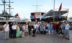 Marmaris’te gazilere tekne turu
