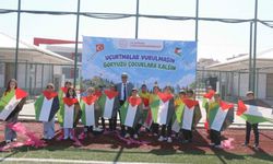 Kütahya’da öğrencilerden Gazze’deki çocuklara uçurtmalı mesaj