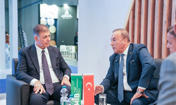 Başkan Tugay’dan İtalya’da Marble İzmir temasları