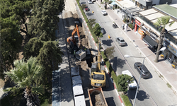 Bergama’da taşkın riskine karşı yeni hat