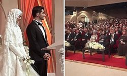 Davutoğlu oğlunu evlendirdi: Erdoğan nikaha katılmadı
