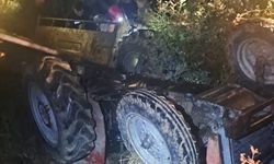 İzmir’de devrilen traktörün altında kalan sürücü hayatını kaybetti