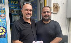 Para sahibine, dürüst esnaf rahatına kavuştu