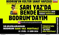 Bodrum Sarı Yaz Festivali 25 Eylül’de başlıyor