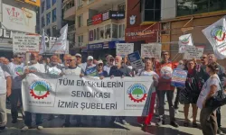 CHP Konak’tan emeklilerin eylemine destek