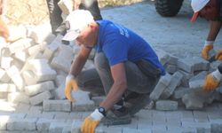 Bozdoğan Belediyesi kamışlar Mahallesi'nde Yolları yeniliyor