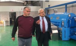 Anavatan İl Başkanı Kaplan zeytinyağı üretim tesisini inceledi