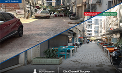 Kıbrıs Şehitleri Caddesi’nin zemini yenileniyor