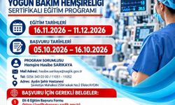 Aydın Şehir Hastanesi’nde yoğun bakım hemşireliği eğitimi düzenlenecek