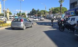 Çeşme’de yayalara yol vermeyen sürücülere ceza