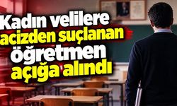 Kadın velilere tacizden suçlanan öğretmen açığa alındı