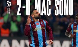 Trabzonspor, Beşiktaş'ı mağlup etti 2-0
