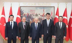 Son Başbakan Binali Yıldırım Uşak'ta! İlk Ziyaretini Vali Kartal'a Yaptı