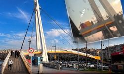 İzmir Göztepe Köprüsü’nde polis ekipleri önlem aldı