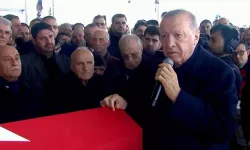 Erdoğan'dan cenaze töreninde birlik ve sabır mesajı