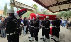 Ödemiş’te polis memuru Süleyman Yalçın’a veda