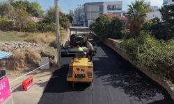 Bodrum’da 4 mahallede yol çalışmaları sürüyor