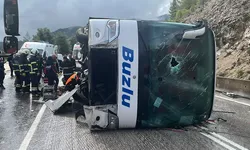 Isparta’da yolcu otobüsü devrildi: 1 ölü, 7 yaralı