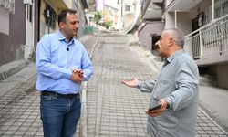 Çamkule Mahallesi’nin korkulu rüyası olan o yokuş artık güvenli