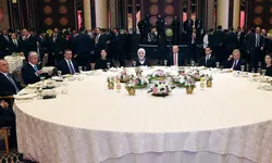 Emine Erdoğan, TDT zirvesi konuklarıyla yemekte buluştu