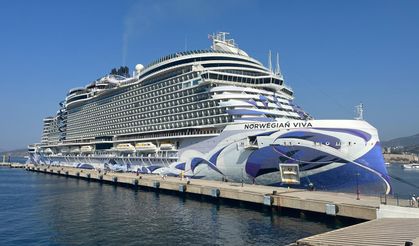 Norwegian Viva, Muğla’ya demir attı