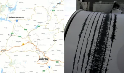 Pazarcık'ta Korkutan Deprem