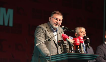 Konak Meydanı'nda birlik vurgusu