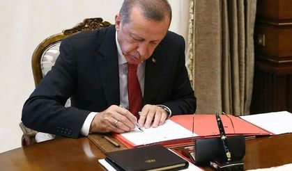 Erdoğan’ın atamaları Resmi Gazete’de yayımlandı