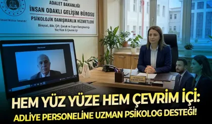 Adliye personeline uzman psikolog desteği