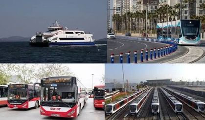 İzmir’de 30 Ağustos’ta ulaşım yarı fiyatına