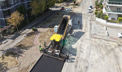 Ataşehir ve Harmandalı’da yollar yenileniyor