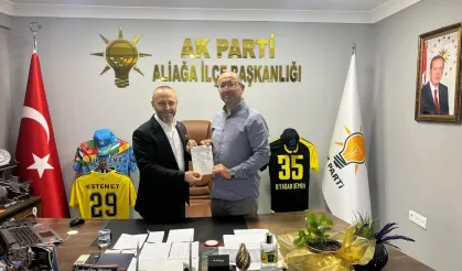 CHP Aliağa İlçe Başkan Yardımcısı Hakan Mayda AK Parti’ye katıldı