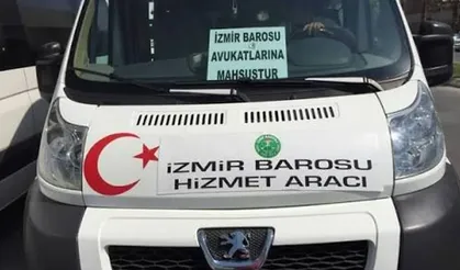 İzmir Barosu Şakran Cezaevi için araç değişikliği yaptı