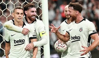 Beşiktaş, Avrupa'da 2'de 2 yaptı!