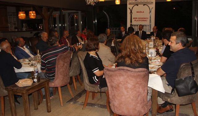 Muğla'da 'Hür Düşünce' toplantısı