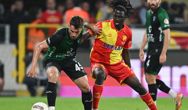 Göztepe evinde mağlup oldu