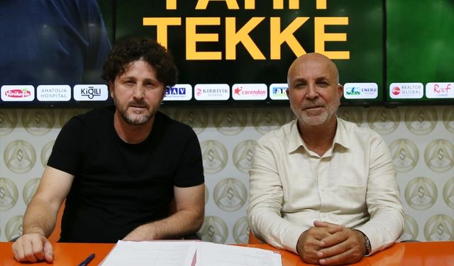 Alanyaspor'da teknik direktörlük görevine Fatih Tekke getirildi