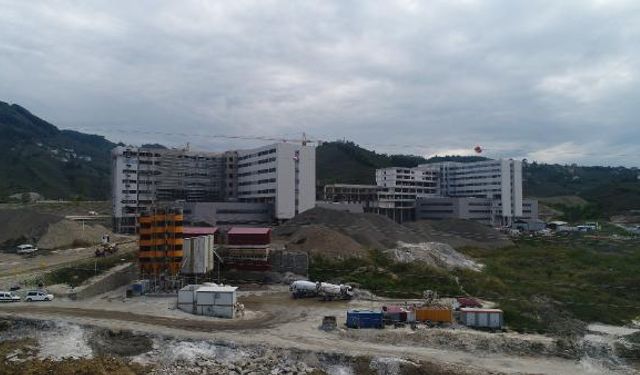 Ordu Şehir Hastanesi inşaatında 1020 sismik izolatör kullanıldı