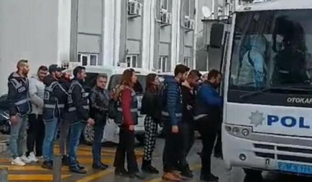 İzmir merkezli 5 ildeki dolandırıcılık operasyonuna 32 tutuklama