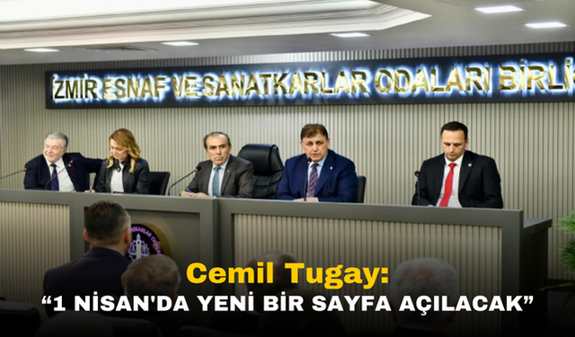 Cemil Tugay, İzmir'in Su Sorunu İçin Çözüm Formülünü Açıkladı