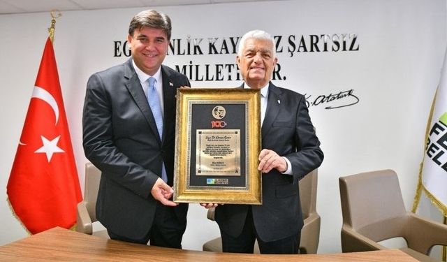 Dr. Osman Gürün’den Başkan Alim Karaca’ya Teşekkür Ziyareti
