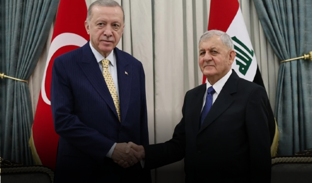 Cumhurbaşkanı Erdoğan'dan Reşid'e: Irak'ın terörün her türlüsünden arındırılması gerekiyor