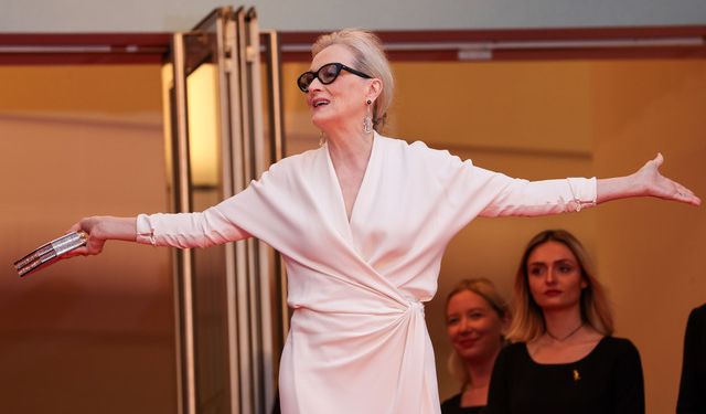 Meryl Streep Cannes Film Festivali'nde gözyaşlarına boğuldu!