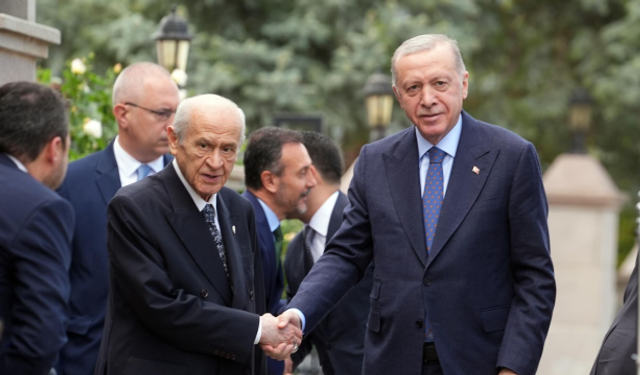 Cumhurbaşkanı Erdoğan ve MHP Lideri Bahçeli, Beştepe'de Görüşecek