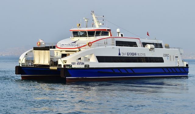 8 Aralık İzmir İzdeniz sefer saatleri ve durakları