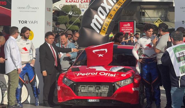 Ege Rallisi Marmaris'te başladı: 45 ekip rekabet ediyor