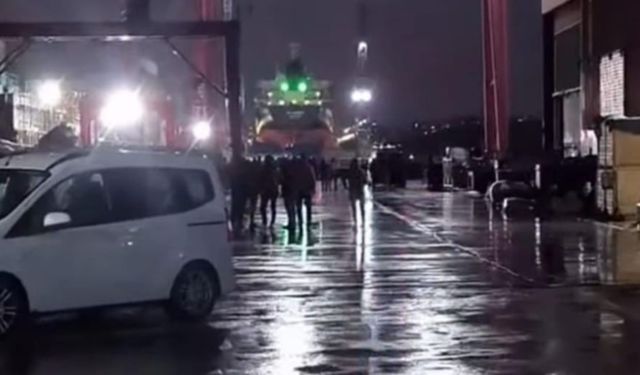Genç işçi tersanede can verdi