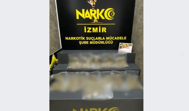 İzmir'de narkotik operasyonu: İki zehir taciri tutuklandı