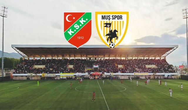 Muş Spor'a konuk olan Karşıyaka 1 puanla döndü!
