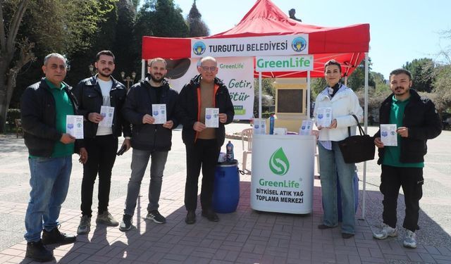 Turgutlu'da çevreci kampanya: "5 Litre Bitkisel Atık Yağı Getir, Hediyeyi Götür"
